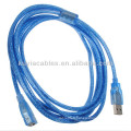 NOUVEAU 5 m 15ft Clear Blue USB 2.0 Extension Câble de connecteur mâle à femelle